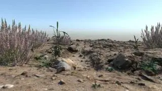 3D scanned terrain