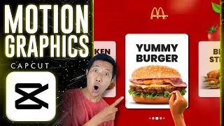 McDonald's Motion Graphic CapCut Tutorial | Create Eye-Catching McDonald's Ads with CapCut