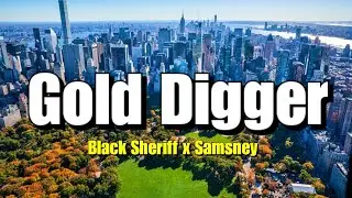 Black Sheriff - Gold Digger (Lyrics) ft. Samsney