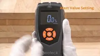 Neoteck Pinless Moisture Meter Non-Destructive Wood Moisture Meter Wood Moisture Detector