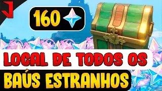 LOCAL DE TODOS OS 46 BAÚS ESTRANHOS DA ILHA TSURUMI | GENSHIN IMPACT