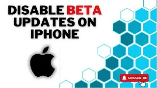 How to disable beta updates on Iphone