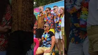 How Developers Celebrate at a Hawaiian Party #hawaii  #party  #shorts