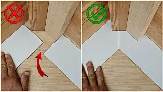 2 Easy Tricks to Solve 1 Corner Problem at Home