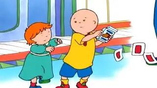 Caillou's Playing Cards | Caillou Cartoon