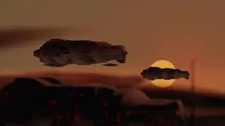 Blender Spaceship Animation (Test)