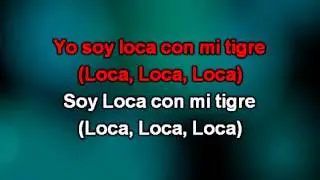 Shakira karaoke - Loca, lyrics