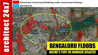 BENGALURU FLOODS - NATURE'S FURY or MANMADE DISASTER
