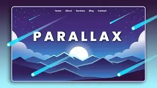 How to Make a Parallax Scrolling Website Using HTML CSS & JavaScript