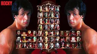 Mortal Kombat 9 - ROCKY BALBOA MOD - Expert Arcade Ladder - Gameplay @ (1080p) - 60ᶠᵖˢ ✔