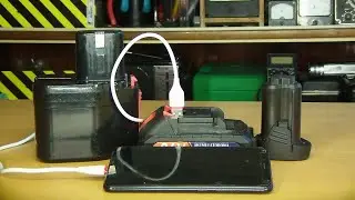 Зарядить телефон от аккумулятора