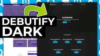 Turning Debutify 4.7 into a DARK Theme!
