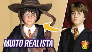 Figura do Harry Potter da INART! Os detalhes são INCRÍVEIS! 😱 | UNBOXING E REVIEW