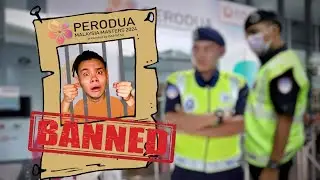 I got kicked out from the Malaysia Open... ALMOST