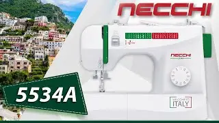 Обзор швейной машина NECCHI 5534A