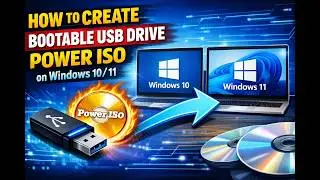 How to Create a Bootable USB (PowerISO) on Windows 10/11 – EASY!
