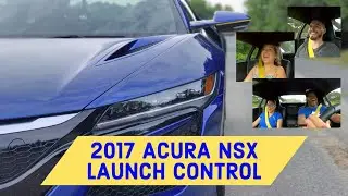 2017 Acura NSX Launch Control | Track Mode