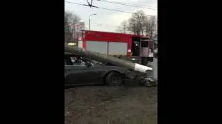 Пьяные казахи устроили дтп на Люблинской, Жесть смотреть всем