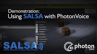 SALSA Lip-Sync with PhotonVoice (demonstration)