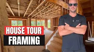 New Construction Home Features to Look For - House Tour at Framing Stage