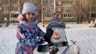 Классный снеговик