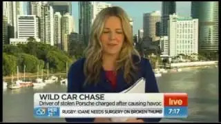 Porsche Police Chase