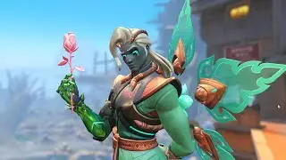 OWNING WITH LIFEWEAVER ON JUNKER MAPS - Overwatch 2