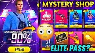 Free fire new mystery shop 90% trick and review🔥Elite இருக்கா?