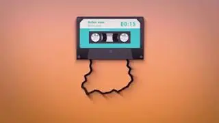 Cassette Music Visualizer