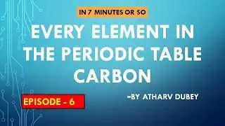 Carbon | Carbon and its compound class 10 | Carbon Uses and Isotopes| Carbon history | #EEITPT | #CK