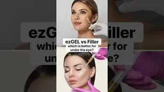 ezGEL vs Filler: which is better for under the eyes? #ezgel #ezgelprf
