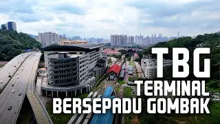 Terminal Bersepadu Gombak (TBG) & Stesen LRT Gombak, Taman Melati, Kuala Lumpur