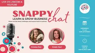 Learn & Grow Snappy Chat w/ teacher, PD & Behavior Specialist Kristin Nori