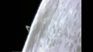 🔥 Saturn behind the moon. Astronomer Jan Koet captured this video.
