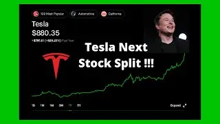 Tesla Next Stock Split Prediction