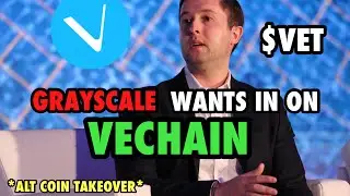VECHAIN/VET : GRAYSCALE WANTS IN , CYBERSPACE ADMINISTRATION OF CHINA 🇨🇳