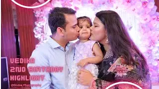 Vedika 2nd Birthday | Highlight | Divine Photography |