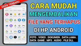 cara mengembalikan file yang terhapus di android , cara termudah dan cepat