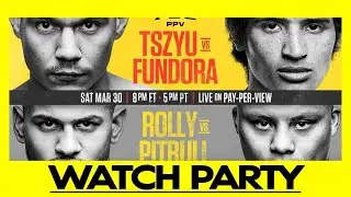 🔴Tim Tszyu vs. Sebastian Fundora | LIVE Watch Party Round by Round Commentary