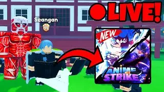 *LIVE* Grinding And Doing Carries In Anime Strike Simulator!! #9