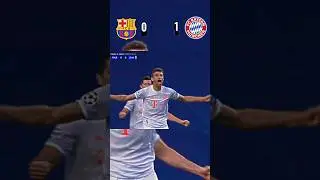 Barcelona Vs Bayern Munich Champions League Quarter Finals 2020 (8 - 2).