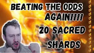 Beating The Odds Again: 20 Sacred Shards | Raid: Shadow Legends |