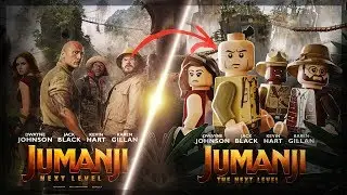 Making LEGO Jumanji : Next Level Poster - Timelapse