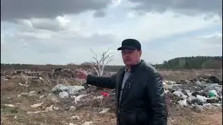Новонежинка, свалка. апрель2023/ Костанайские новости
