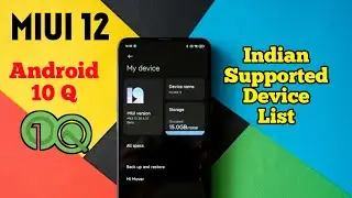 MIUI 12 UPDATE WITH ANDROID 10 INDIA SUPPORTED DEVICE LIST | MIUI 12 UPDATE | MIUI 12 INDIA UPDATE