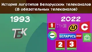 История логотипов белорусских телеканалов (8 обязательных)