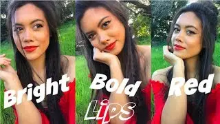 Bright Bold Red Lip for Spring | Sabrina Monique