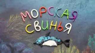 Морская свинья. Phocoenidae. Пластилиновый познавательный мультфильм.  Plasticine Animation.