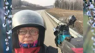 Первые покатушки в этом мотосезоне!02 04 2023год