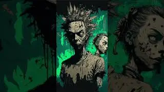 These arts are created by a neural network